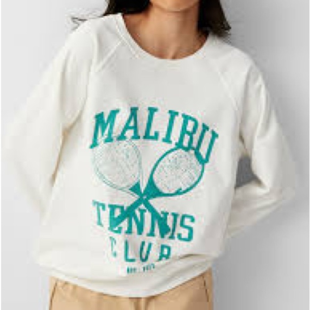 Malibu Tennis Club crewneck sweatshirt from buckle Blue B - Picture 2 of 8